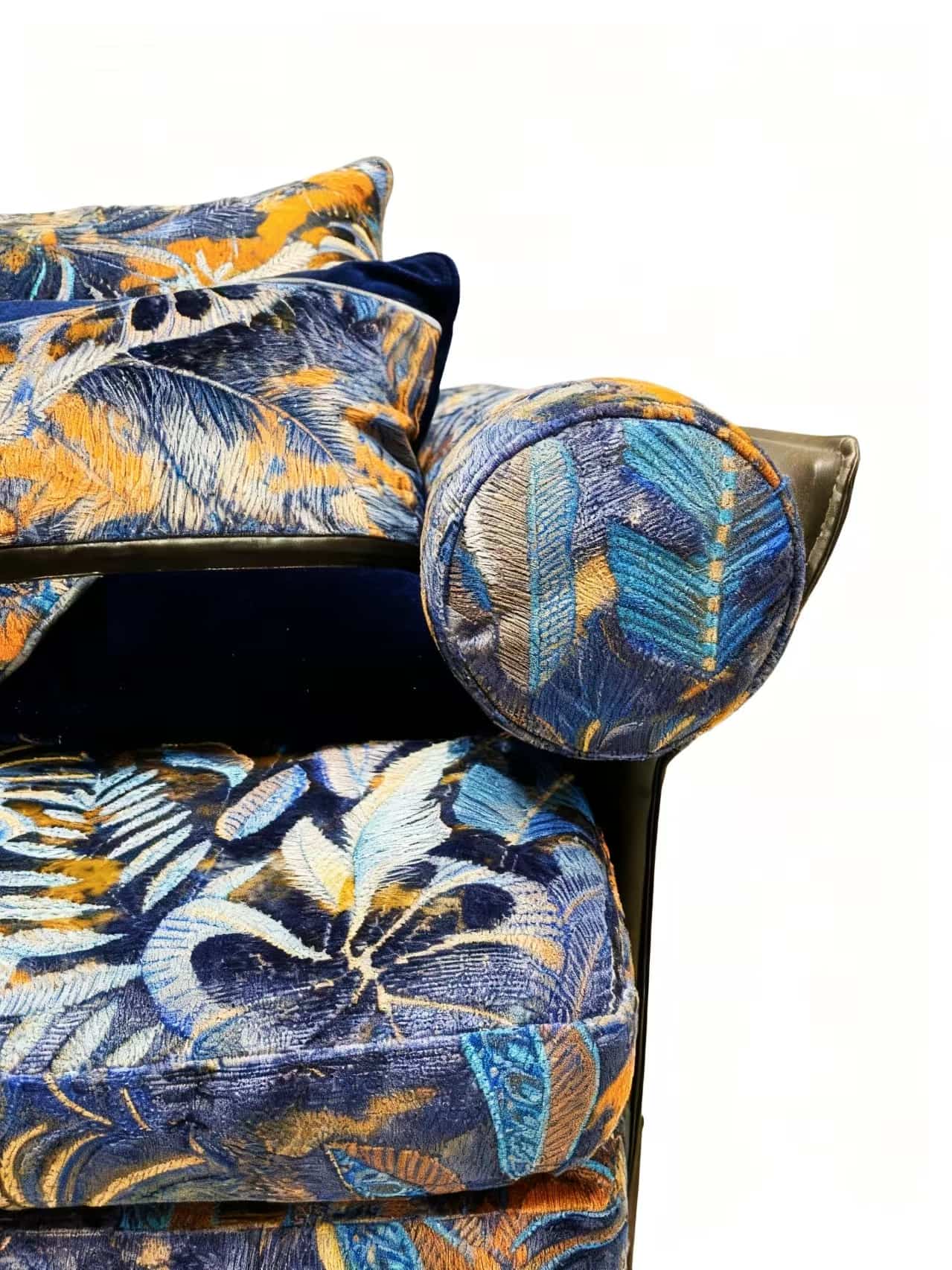 JBL ہائی کوالٹی Jacquurard Velvet Fabric Fashion New Collection Rainforest Pattern Morden Style Jacquard Velvet for Sofa